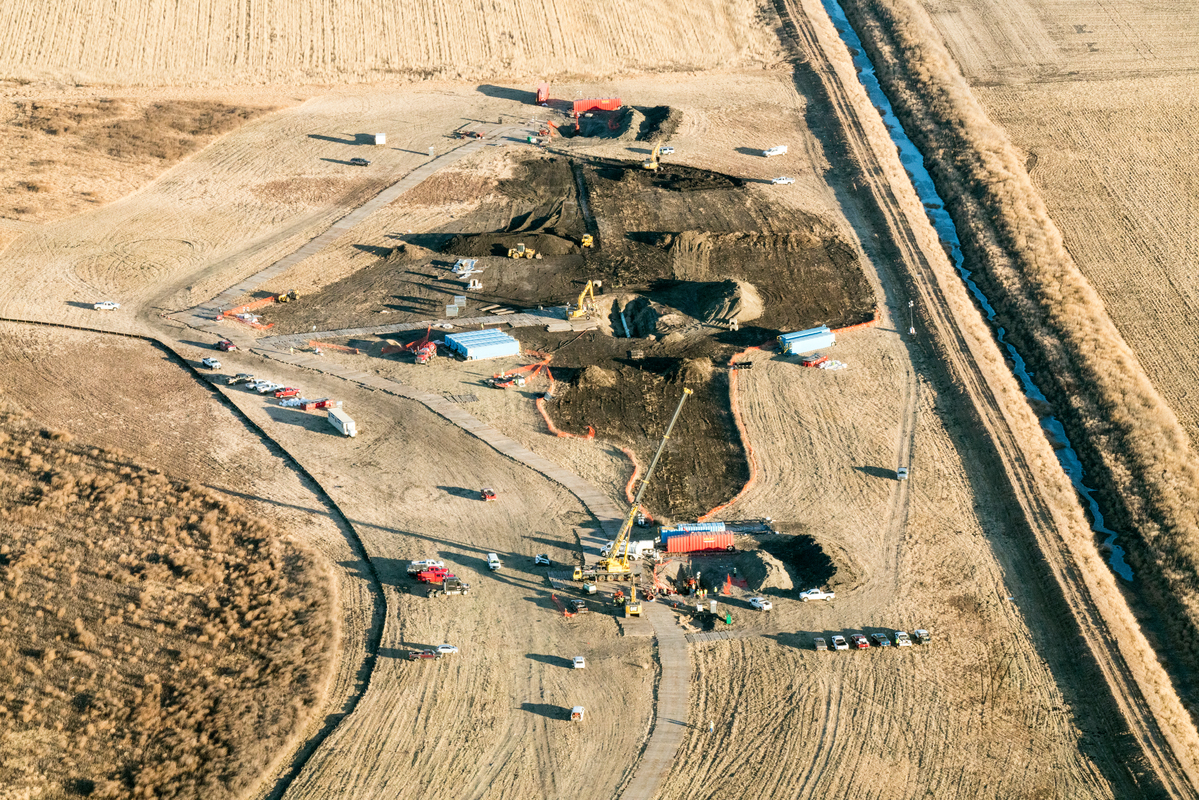 Keystone Pipeline Leak in South Dakota. © Naomi Harris