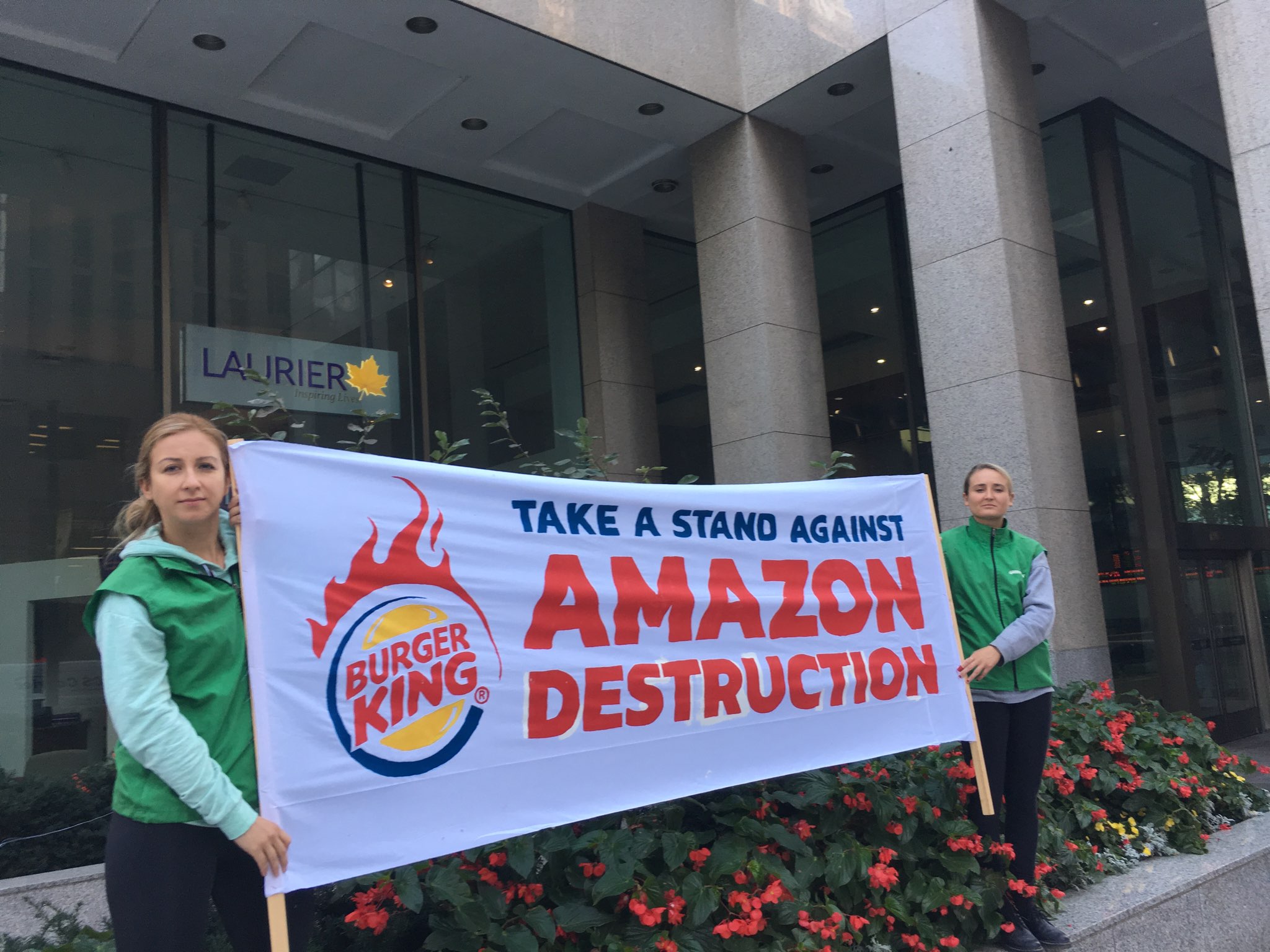 Greenpeace message to Burger King owners: Don’t Flame Grill the Amazon