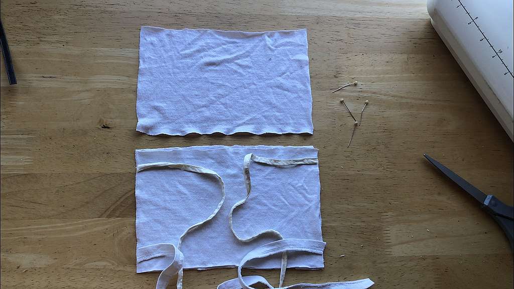 How to sew your own upcycled DIY fabric face mask