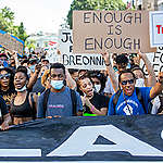 Black Lives Matter Protest in Washington DC. © Tim Aubry / Greenpeace