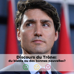 justin trudeau évaluation greenpeace discours du trône