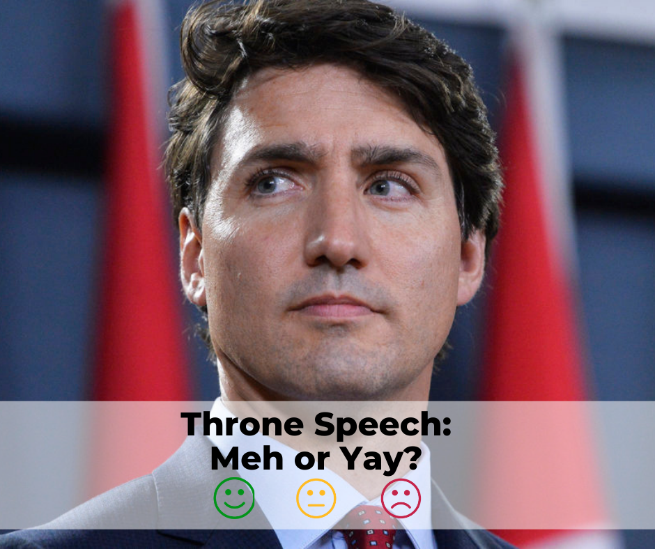 Justin Trudeau throne speech scorecard greenpeace