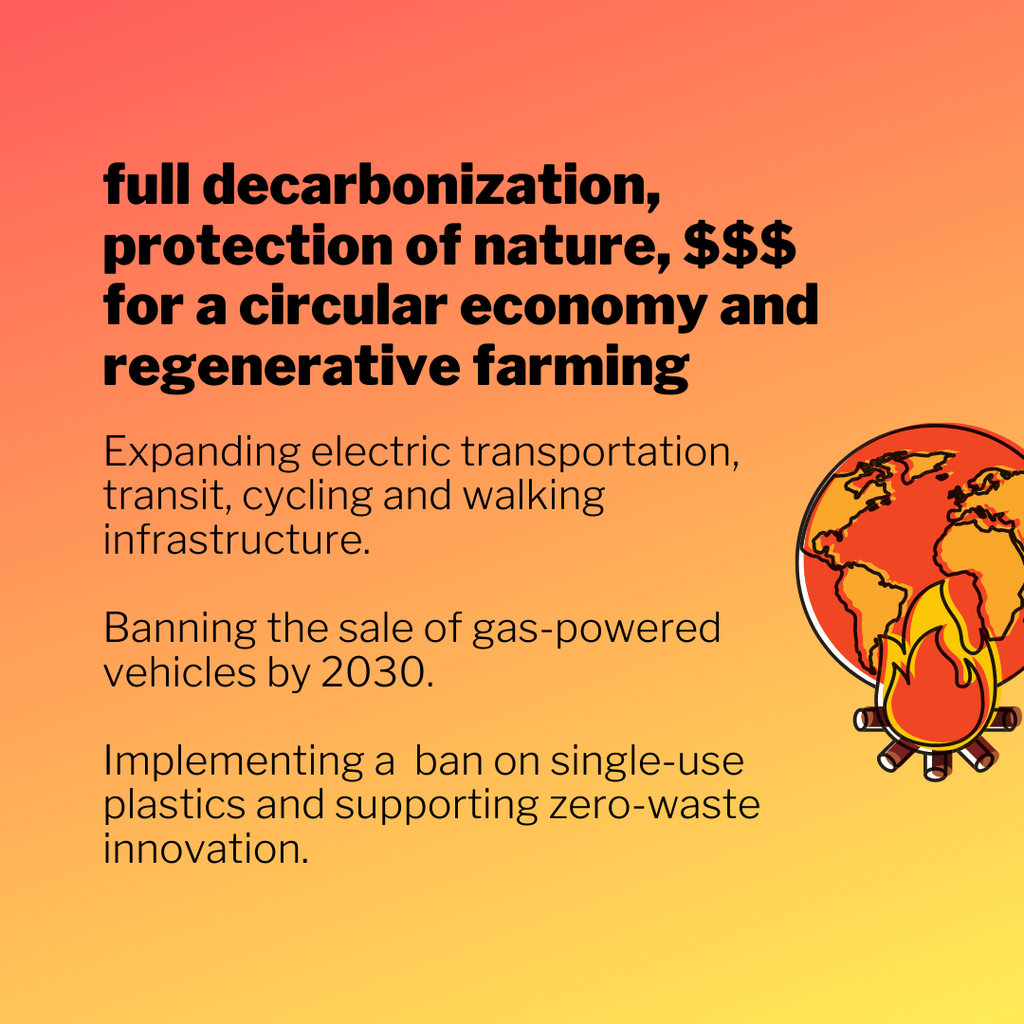 Throne Speech and Greenpeace: full decarbonization, protection of nature, $$$ for a circular economy and regenerative farming
