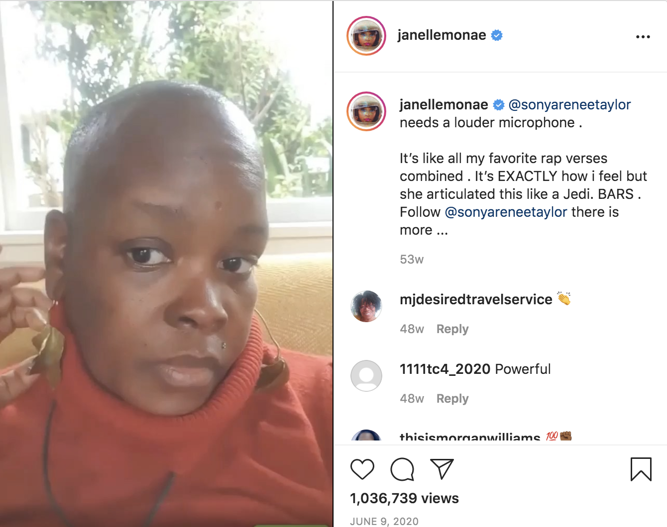 Instagram Video Embed Black Lives