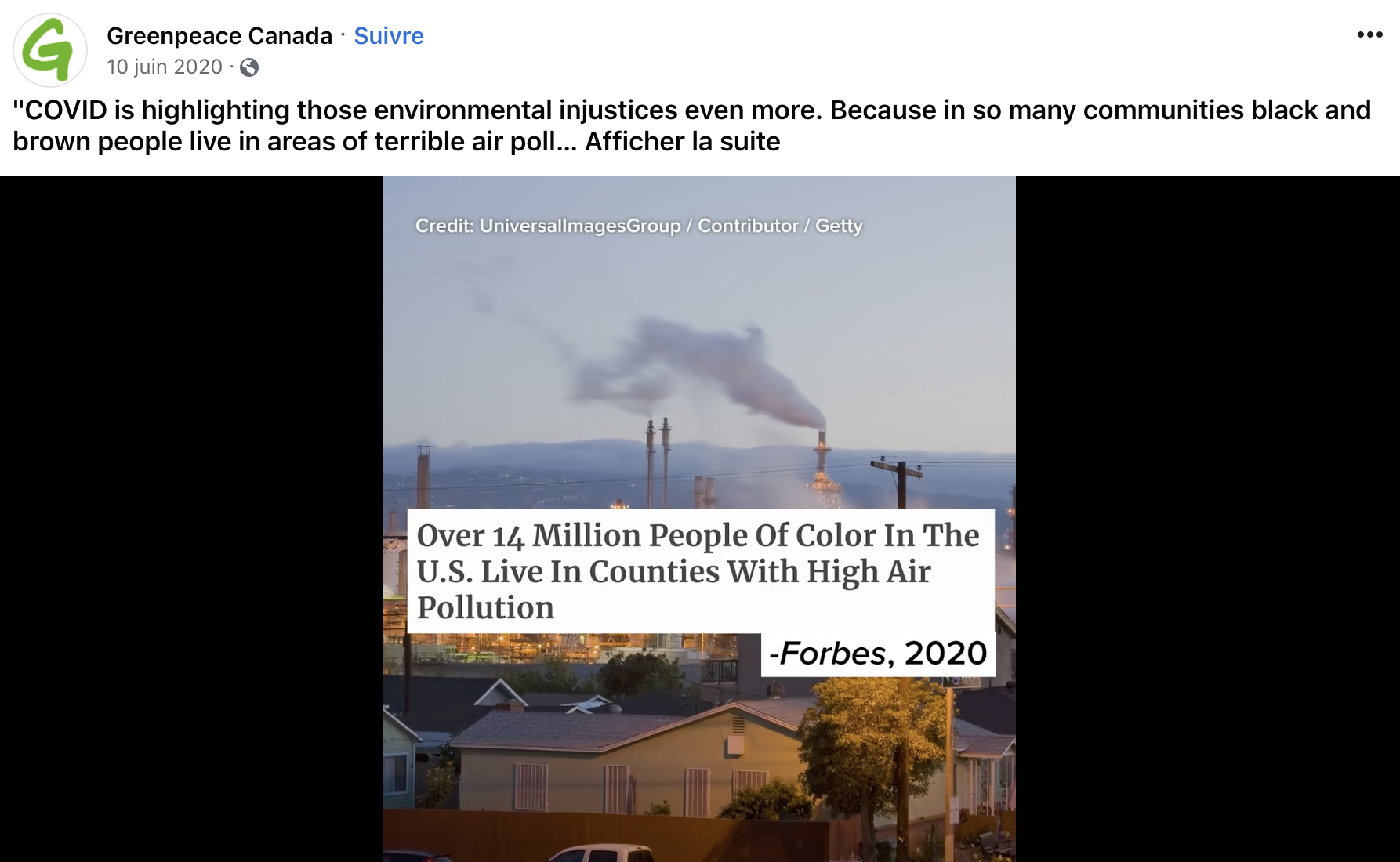 Facebook Video Embed Black Lives