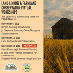 Workshops on land access, food justice and farming this Fall
