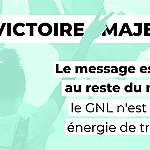 REACTION to GNL-Quebec rejection:  GAS IS NOT A TRANSITION FUEL