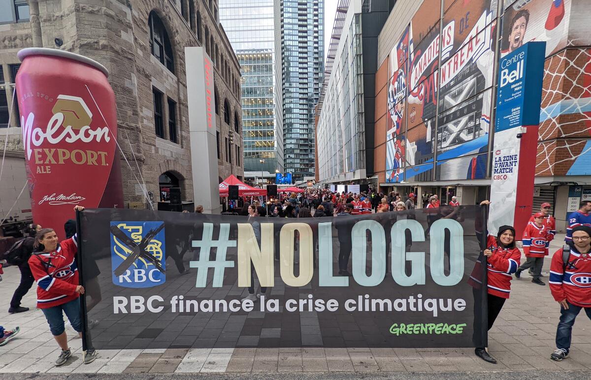Habs vs. Maple Leafs: Greenpeace denounces RBC logo on Canadiens’ jersey