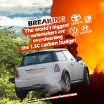 <strong>Automakers including Toyota, General Motors auto sales to push planet beyond 1.5C heating limit: study</strong>
