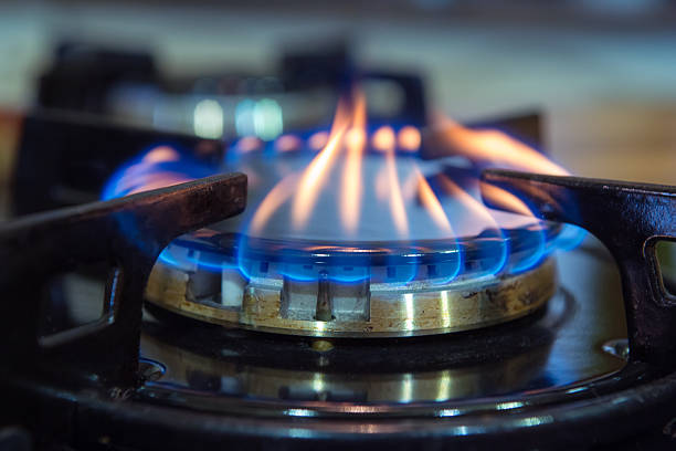 Cuisinière au gaz