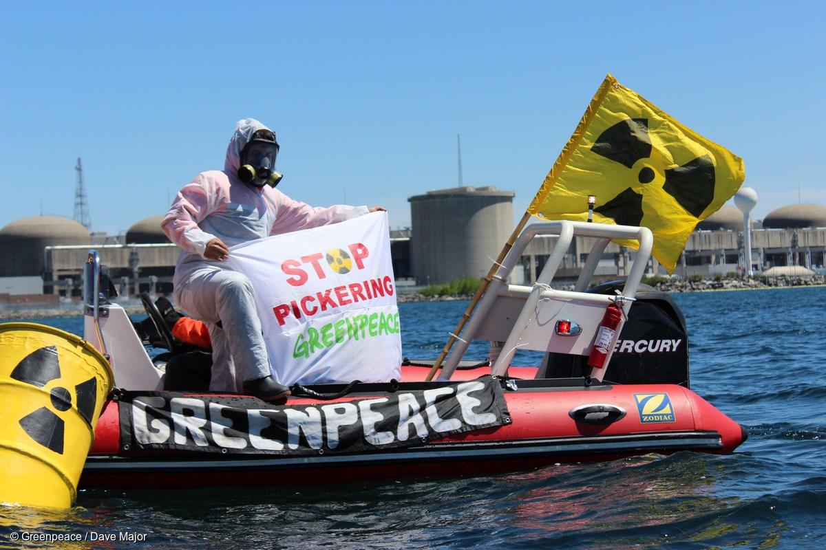 Greenpeace reacts to Ontario government’s plans to resuscitate obsolete Pickering nuclear power plant