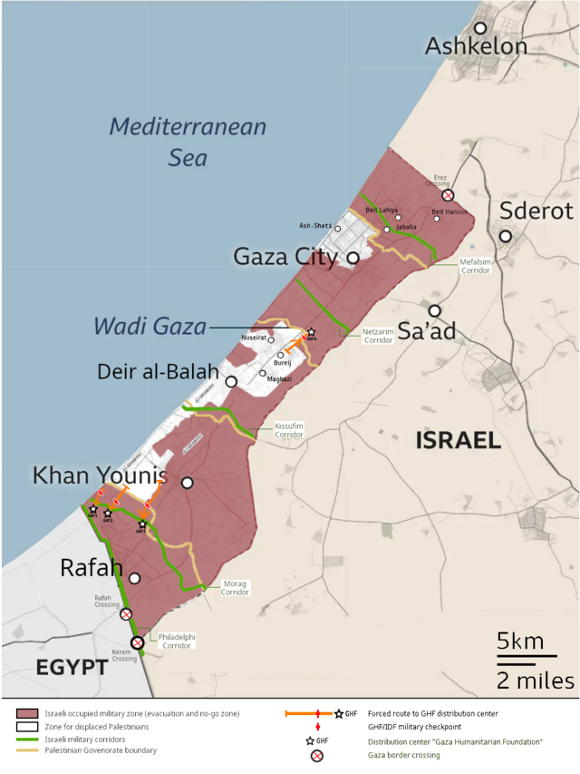 8ffe3377 gaza map ghf distribution idf invasion june 2025