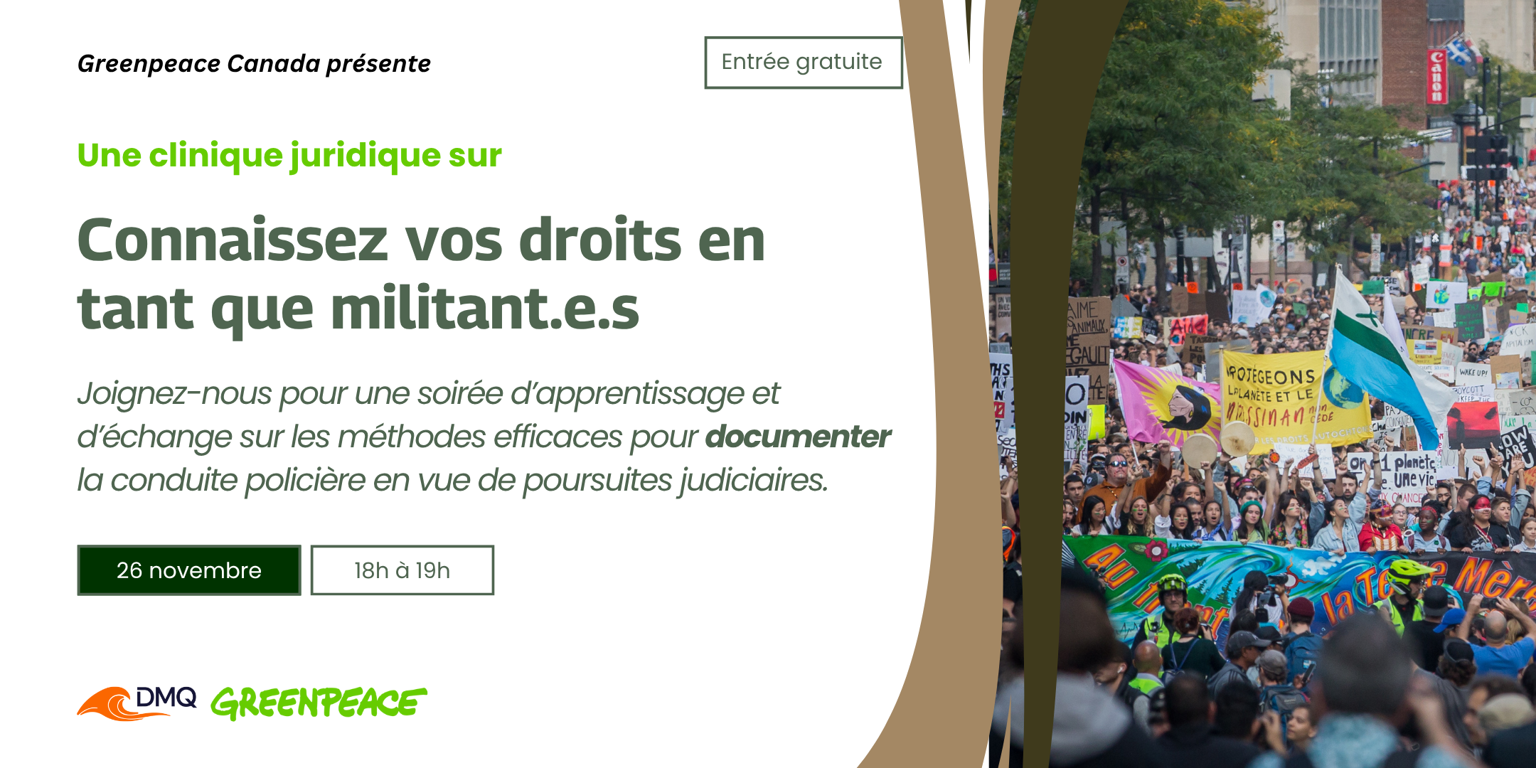 Legal Clinic: Know your rights as an activist!