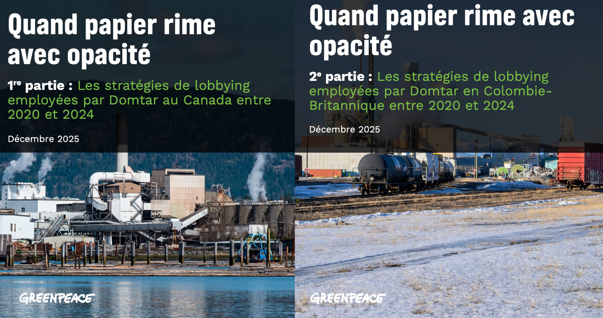 Ce que le rapport d’enquête Quand papier rime avec opacité nous apprend sur Domtar
