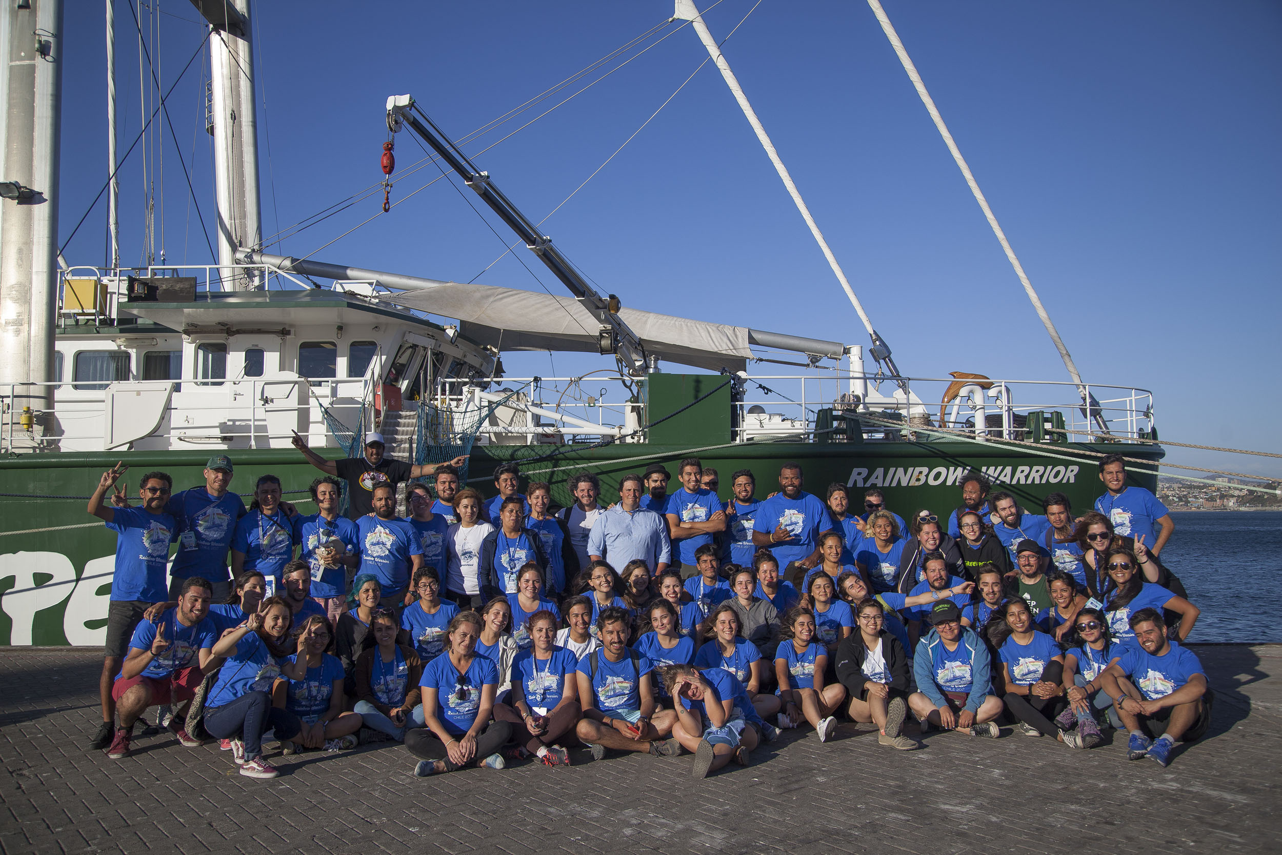 Conoce a nuestros equipos de voluntarios y voluntarias Greenpeace Chile