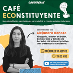 Nuestro CaféEconstituyente: Una instancia para informarnos en comunidad, dialogar, resolver tus preguntas y votar con conocimiento. ￼