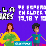 Greenpeace en el Festival. El espíritu verde llega a Lollapalooza