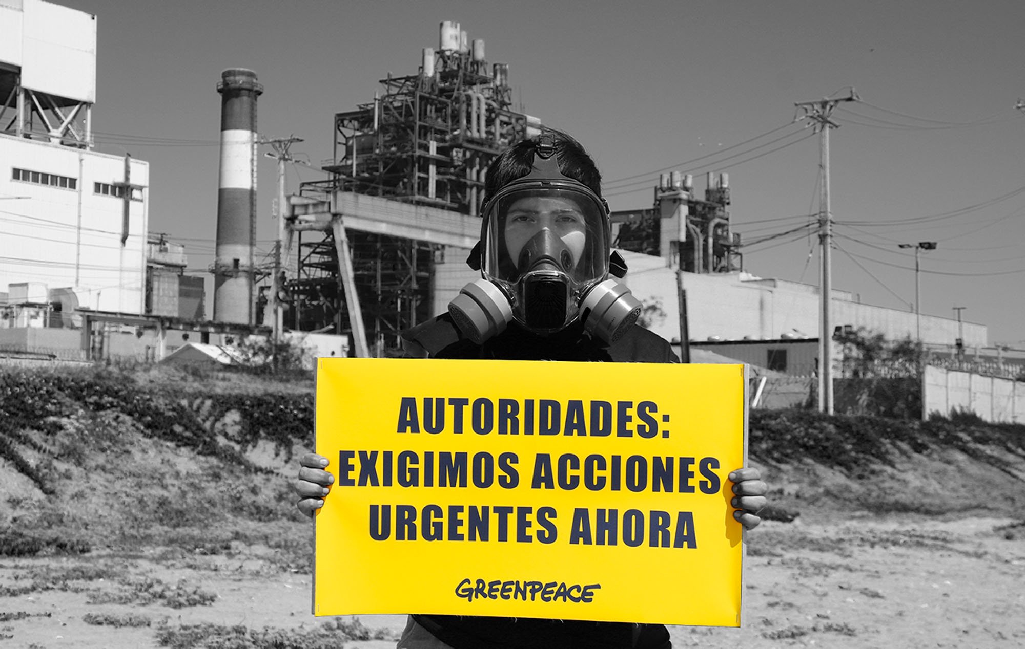 Greenpeace y AIDA interponen un recurso de protección por nuevas intoxicaciones masivas en Quintero y Puchuncaví