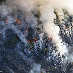 Incendio en Amazonia