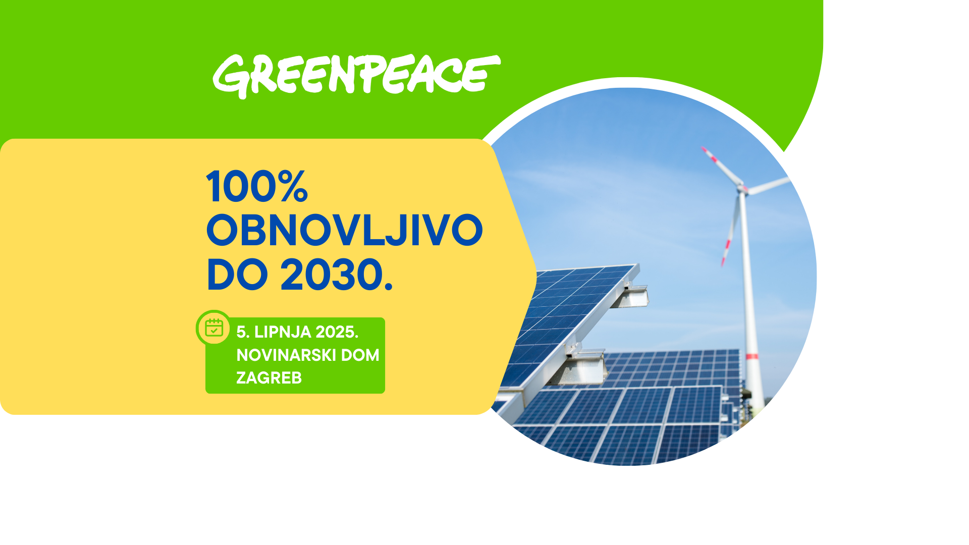 100% obnovljivo do 2030. – Plan za zelenu tranziciju hrvatske elektroenergetike