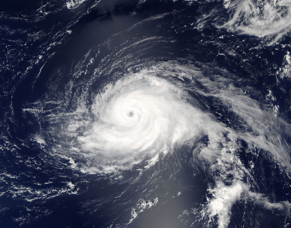 Hurricane Gaston. © NASA