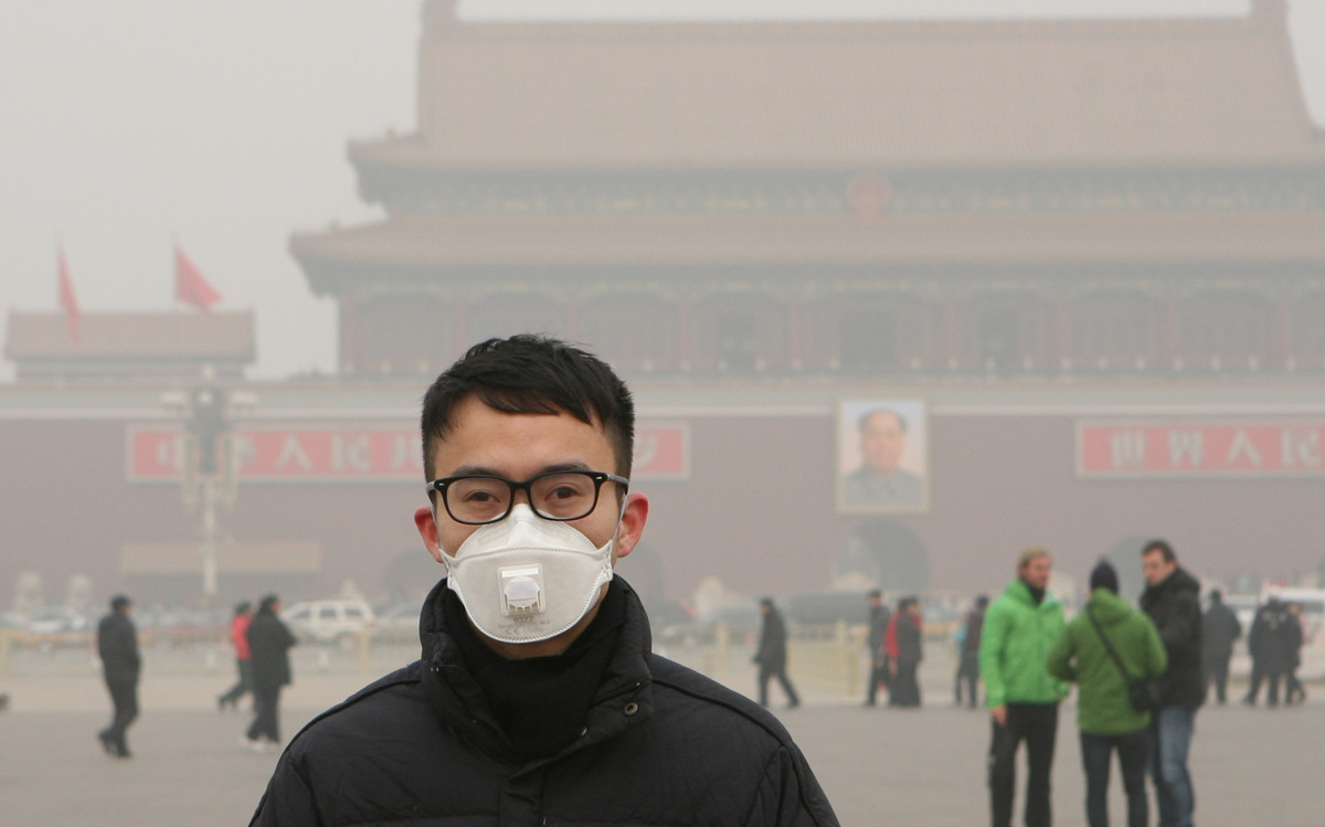 Air Pollution in Beijing. © Yin Kuang