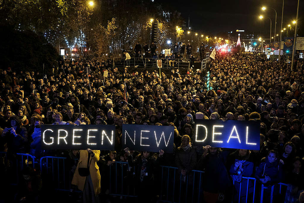 Climate March during COP25 in Madrid. © Pedro Armestre / Greenpeace Climate March during COP25 in Madrid. © Pedro Armestre / Greenpeace