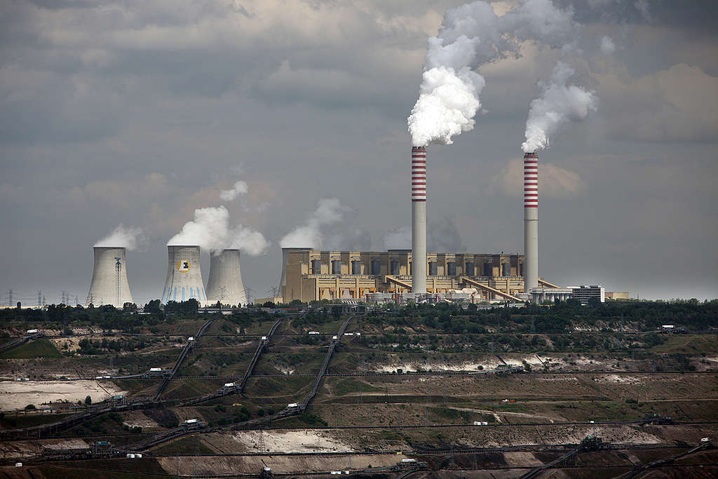 Mining Operations in Poland. © Greenpeace / Konrad Konstantynowicz Mining Operations in Poland. © Greenpeace / Konrad Konstantynowicz