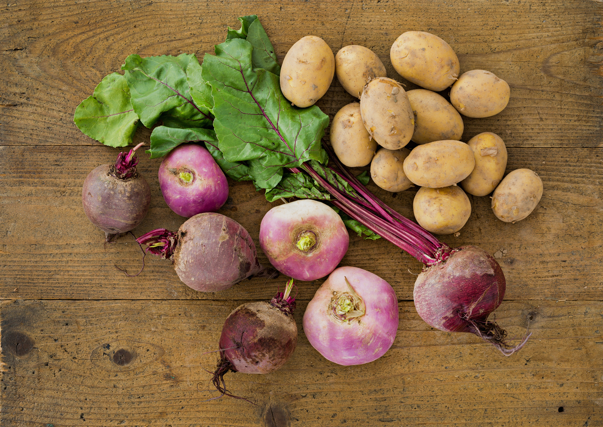 Seasonal and Regional Vegetables. © Fred Dott