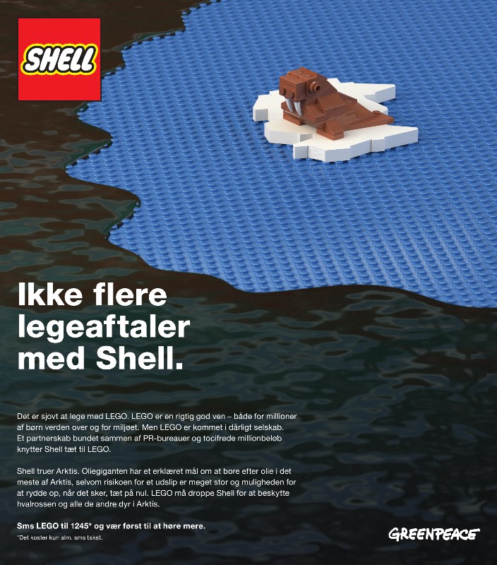 Ikke legeaftaler med Shell - Greenpeace