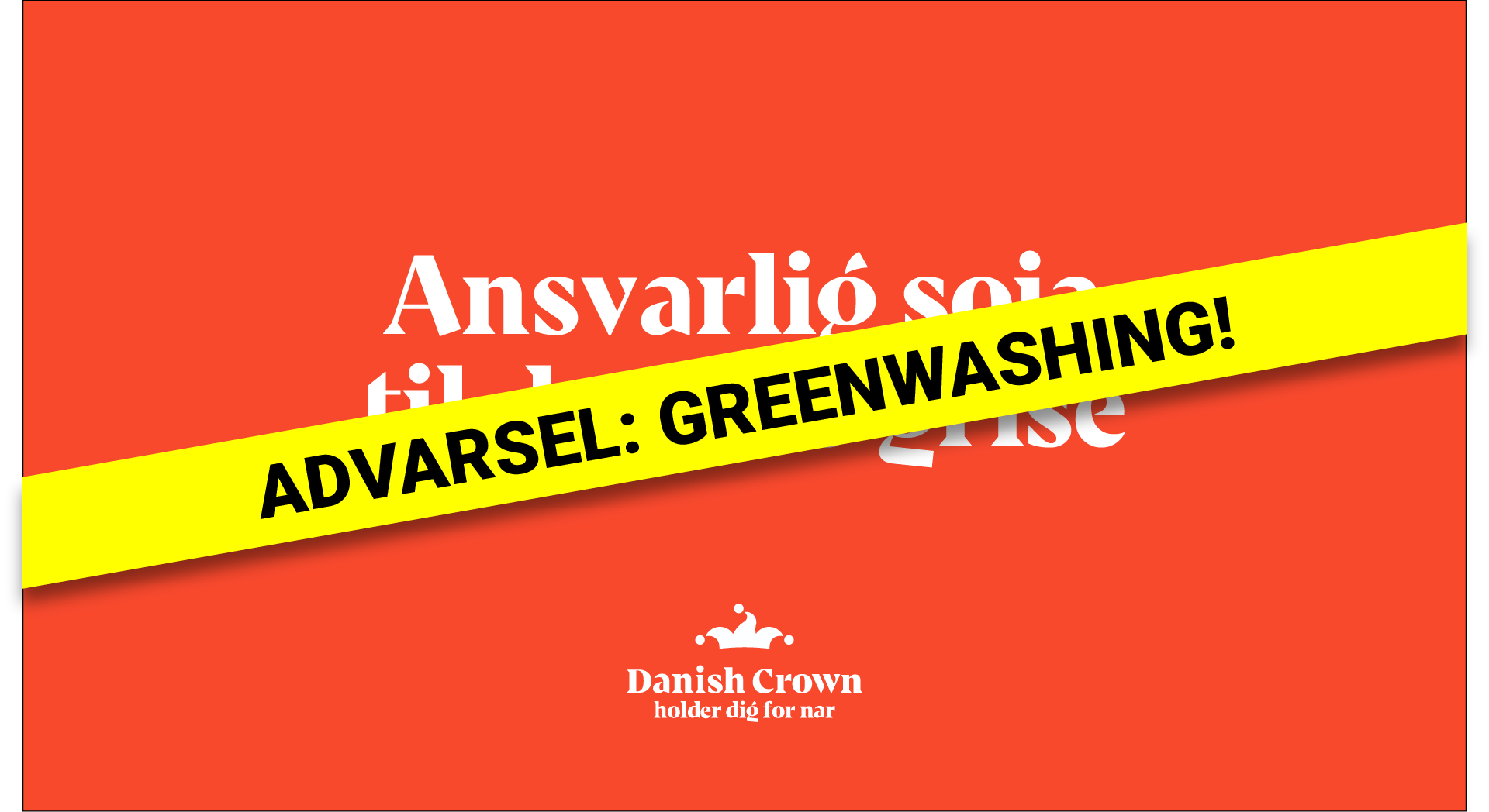 GREENWASHING: Ansvarlig sojatil danske grise