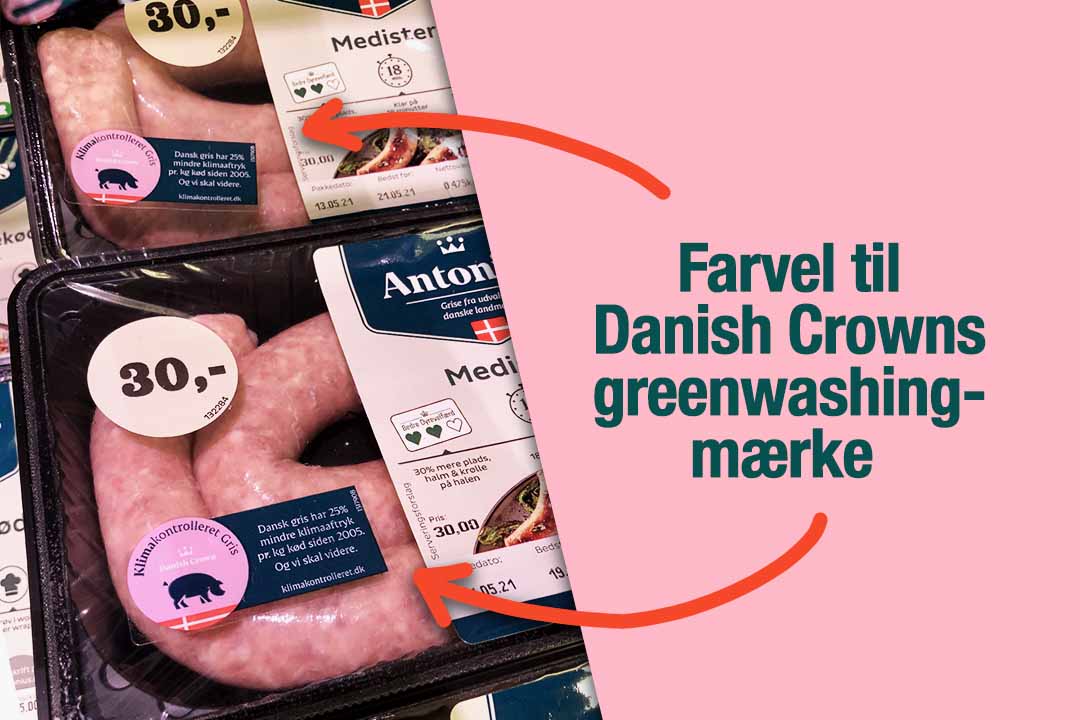 Farvel til Danish Crowns greenwashing-mærke