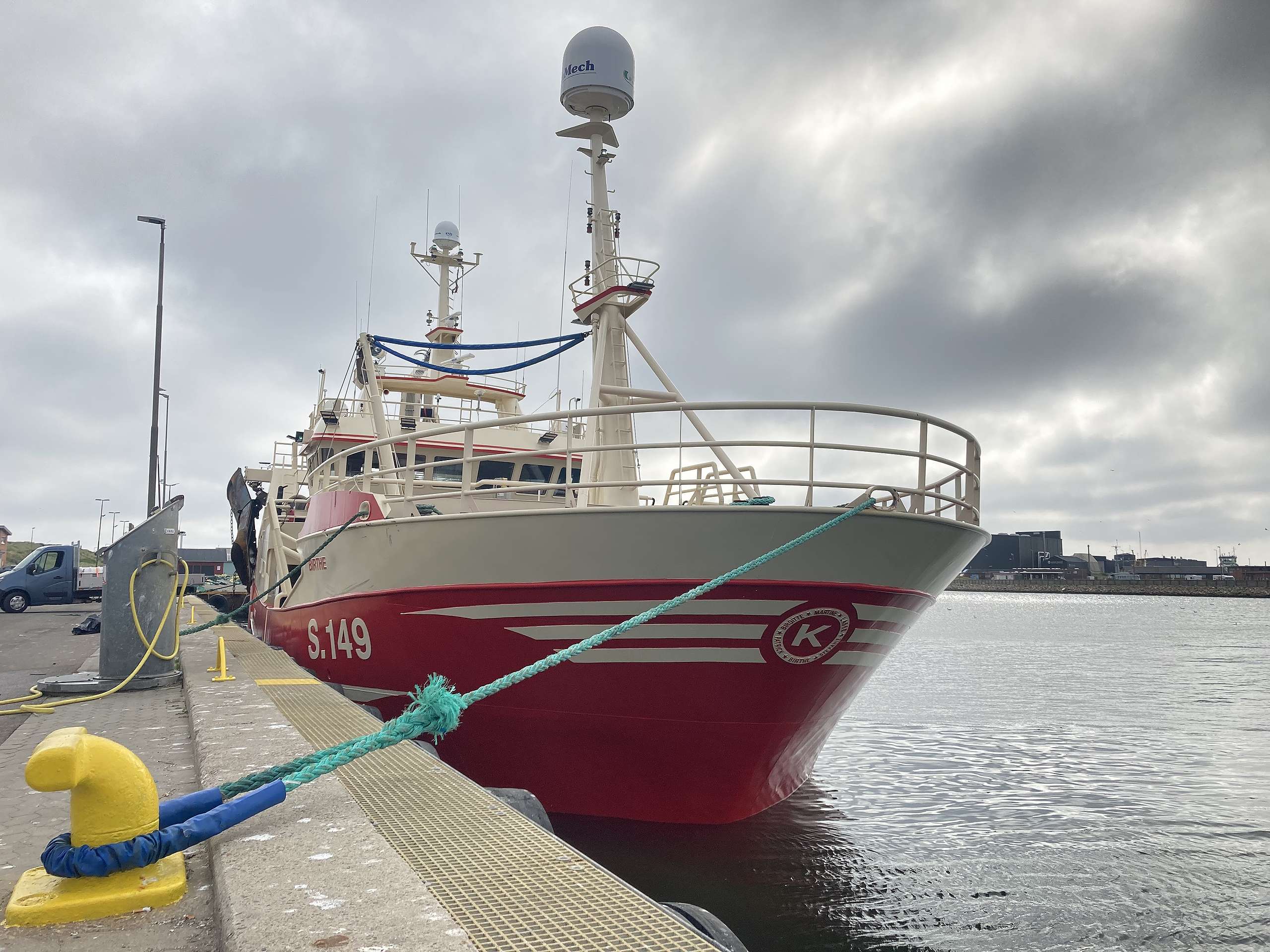 Et af Henning Kjeldsens fartøjer i Skagen