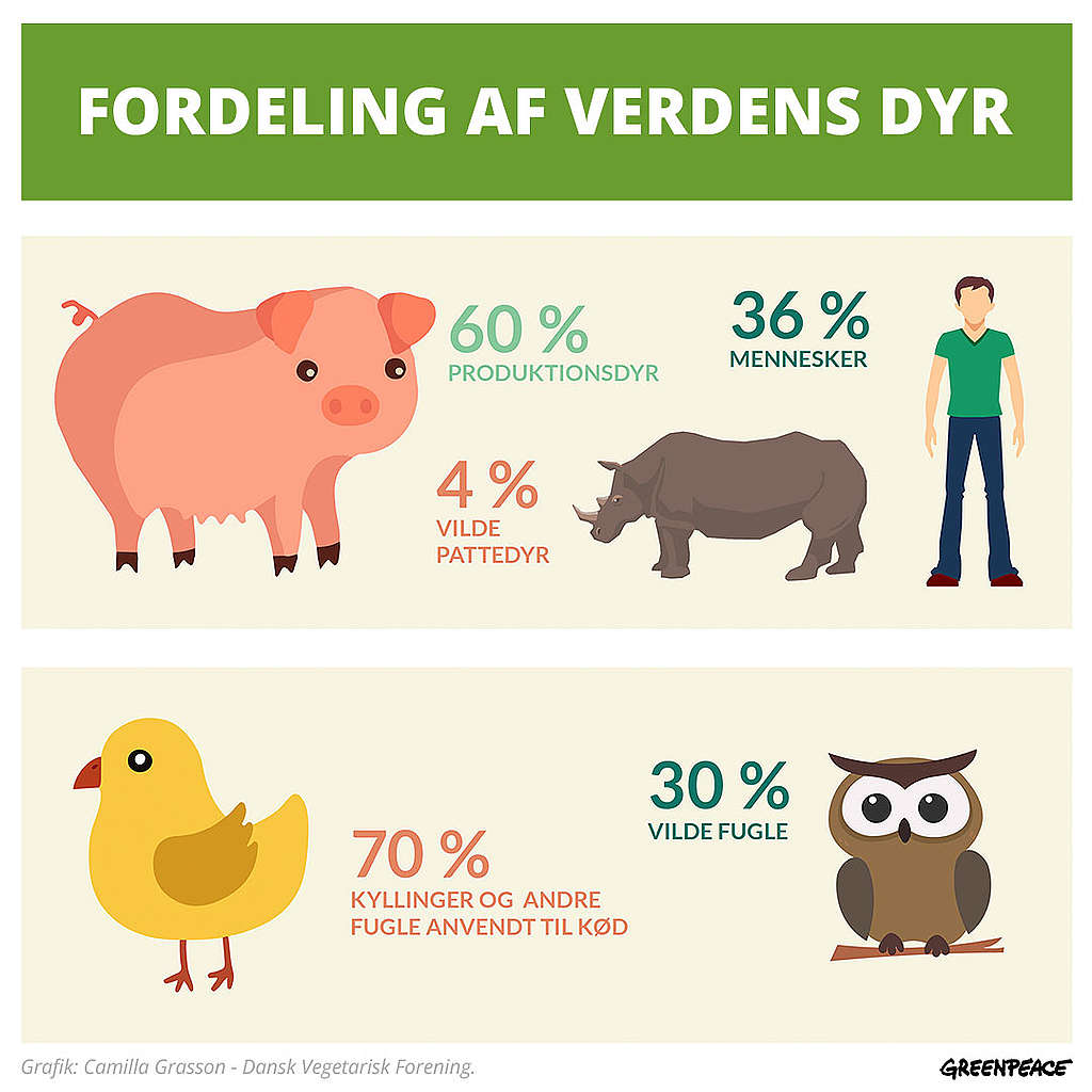 Fordeling af verdens dyr.