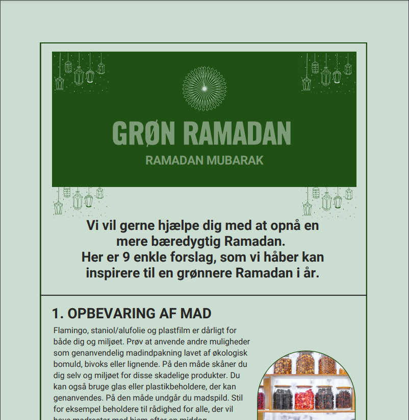 Grøn ramadan guide