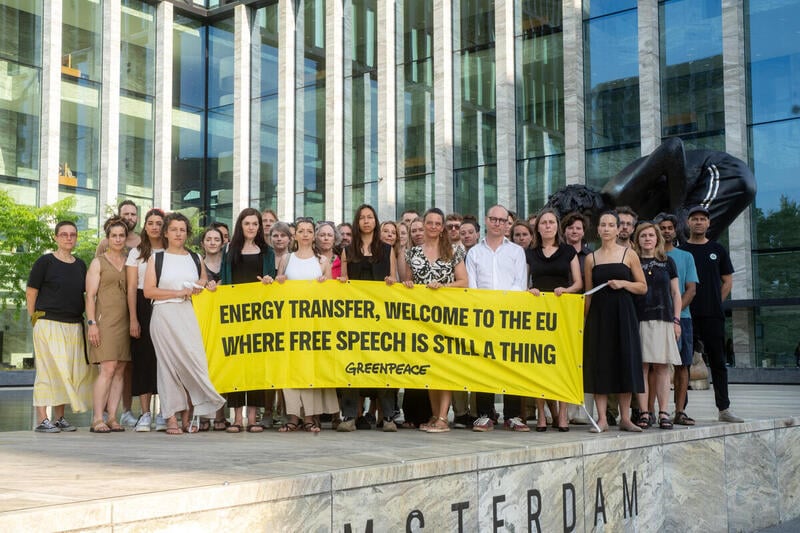 Greenpeace International indleder skelsættende anti-SLAPP-sag for at beskytte ytringsfriheden