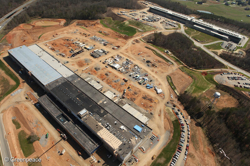 Facebook datacenter i Forest City, USA