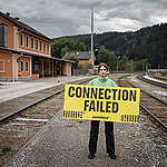 Europe lost 15,000 km of rail, built 30,000 km of motorway since 1995 
