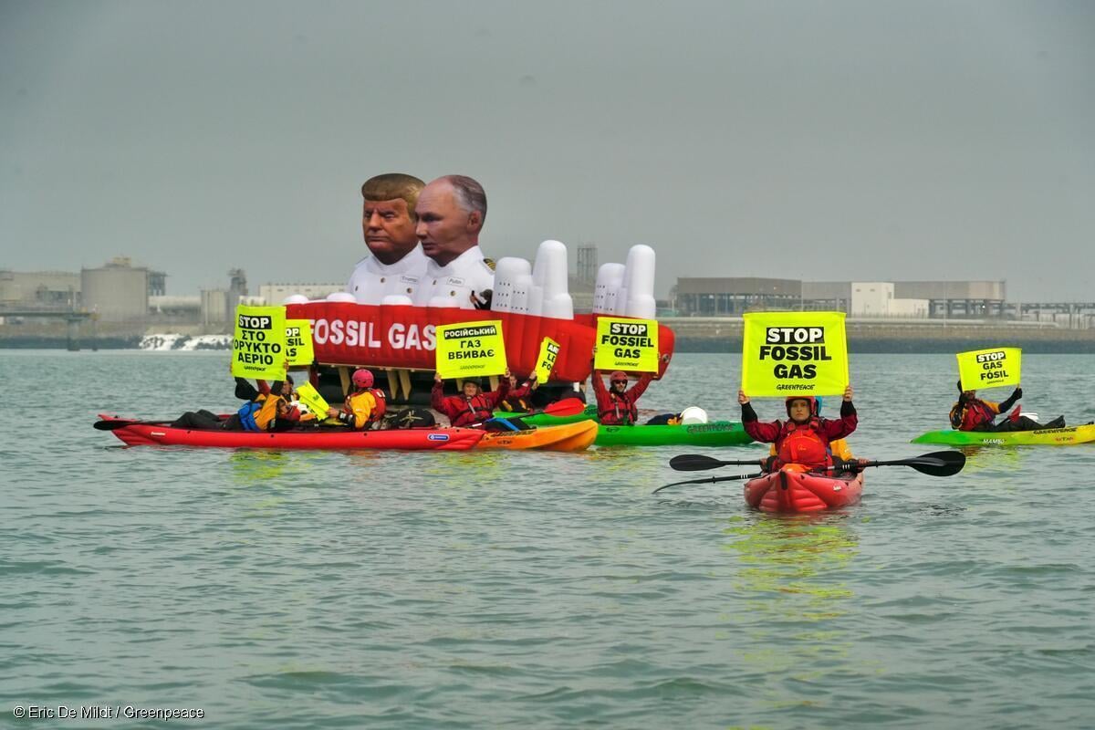 Blockade of EU gas imports from Putin and Trump