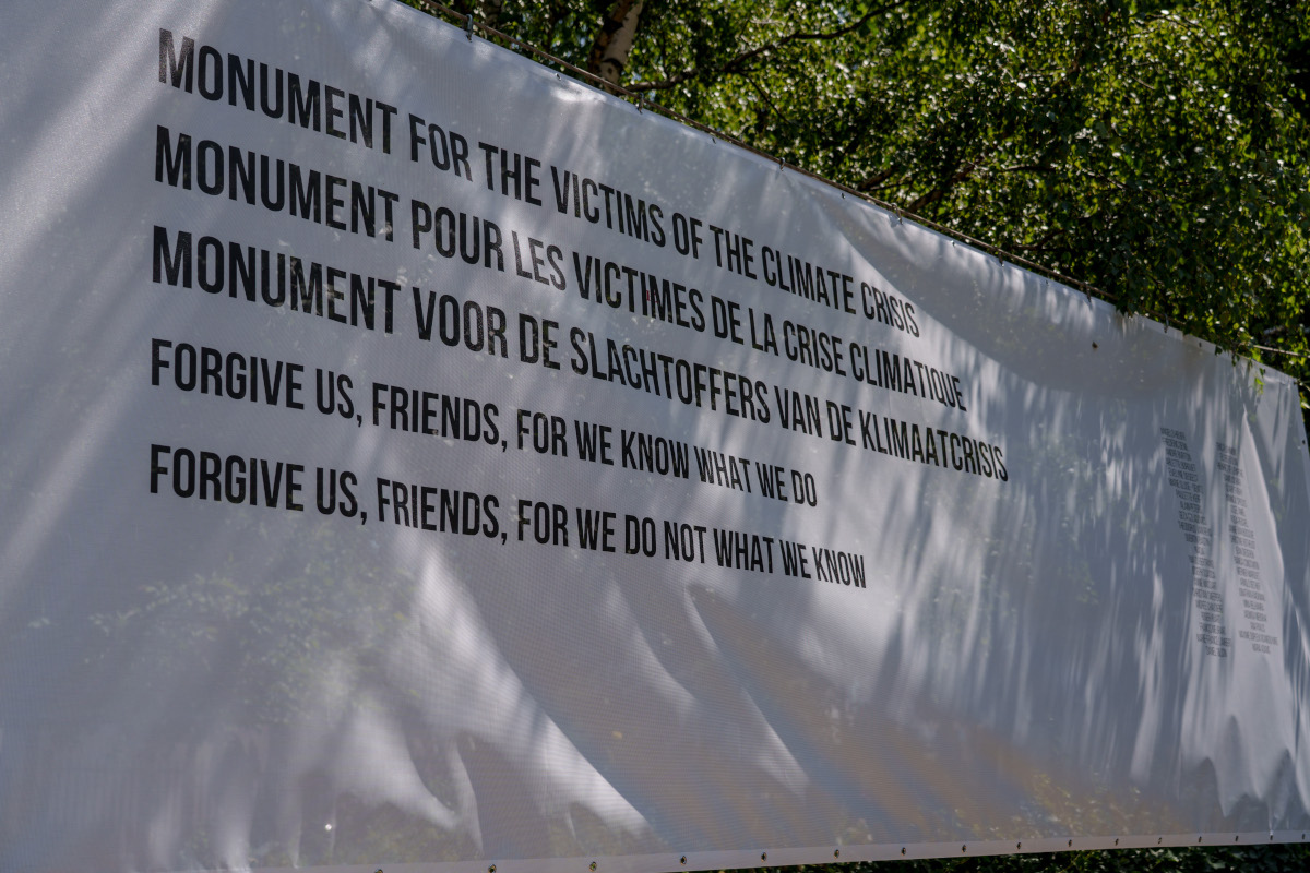 Brussels promises permanent monument for climate victims