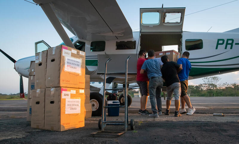 Wings of Emergency -projekti lähettää hätäapua Amazonin sademetsiin Brasiliassa 2020 Wings of Emergency -projekti lähettää hätäapua Amazonin sademetsiin Brasiliassa 2020