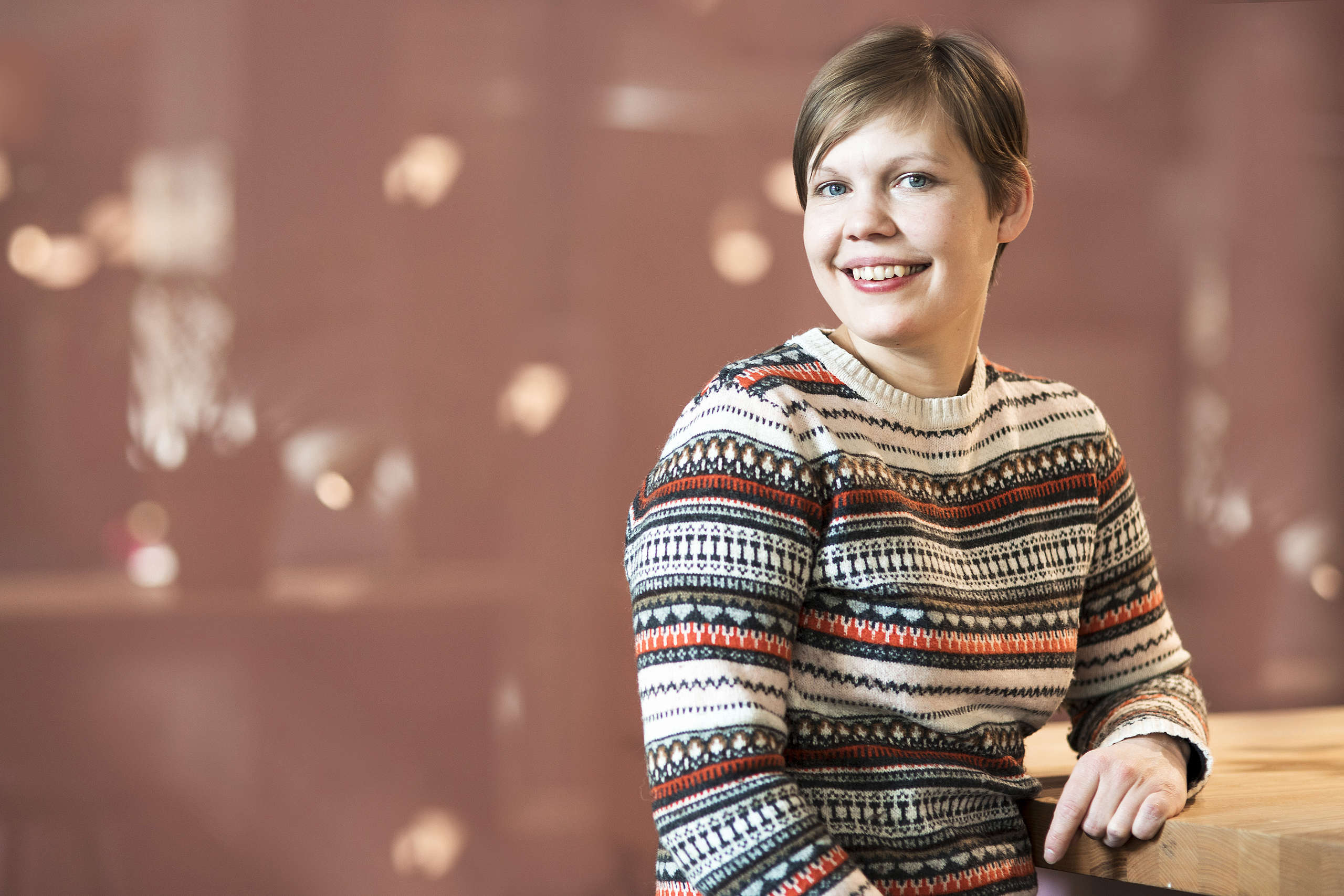 Greenpeacen vapaaehtoinen Susanna Sainio. Kuva: Jonne Sippola / Greenpeace