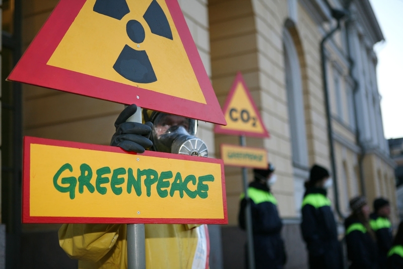 Uranium Mines Protest - Finland
