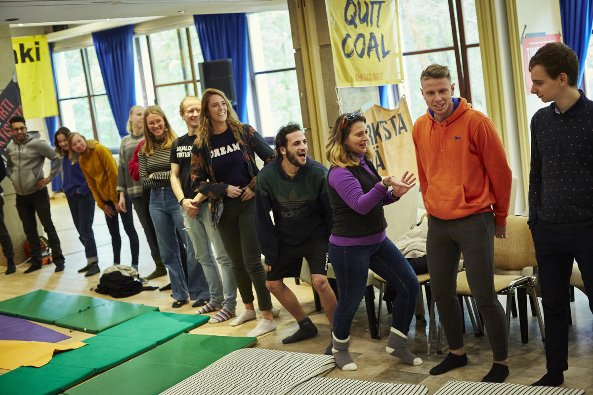 European Changemakers Camp in Poland. © Greenpeace