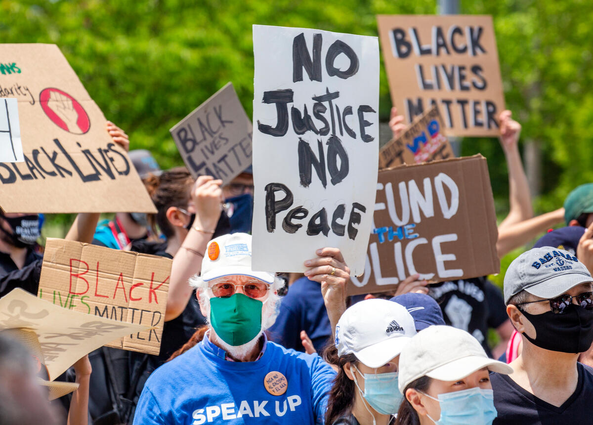 Juneteenth Protests in Washington DC. © Tim Aubry / Greenpeace Juneteenth Protests in Washington DC. © Tim Aubry / Greenpeace