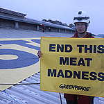 End this Meat Madness Protest in Denmark. © Kristian Buus / Greenpeace