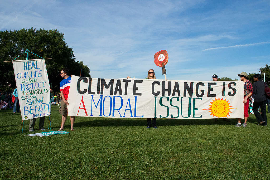 Climate Justice Rally, Washington, D.C. © Greenpeace / Colin Wheeler Climate Justice Rally, Washington, D.C. © Greenpeace / Colin Wheeler