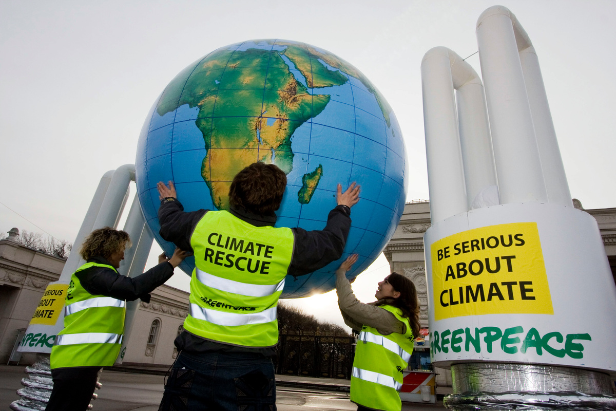 Climate Global Day of Action Russia. © Greenpeace / Vadim Kantor