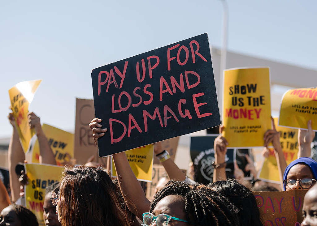 Climate Strike at COP27.