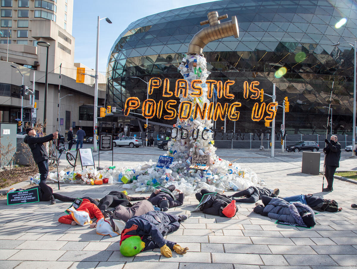 Opening Day of INC4 Messages in Ottawa. © Tim Aubry / Greenpeace